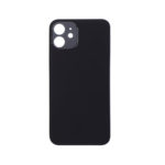 iphone 12 back cover black large camera hole