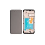 lg k32 lcd assembly frame black oem 1