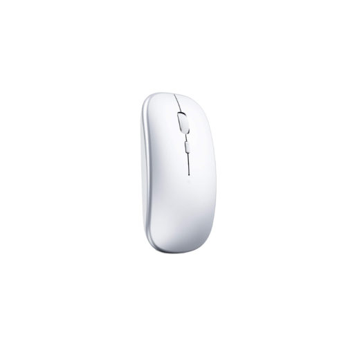 wireless slim mouse white bluetooth usb 2 4 ghz rechargeable