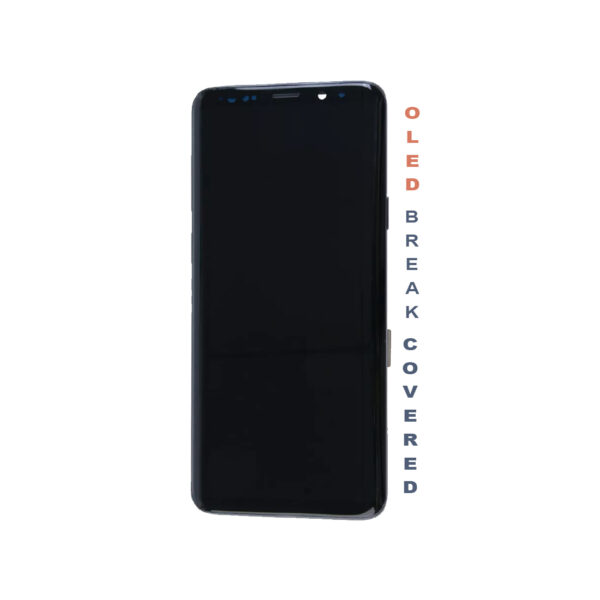 Samsung Galaxy S9 Plus OLED Assembly +Frame – Black (Original Size SO+)