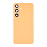 Samsung Galaxy S24 5G Back Glass +Camera Lens Sandstone Orange