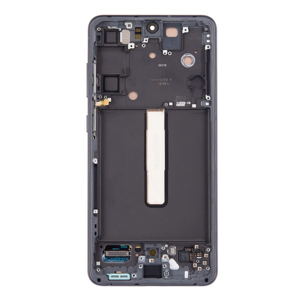 Samsung Galaxy S21 Fe 5G Oled Assembly +Frame +Fingerprint Graphite (Original Size SO+)