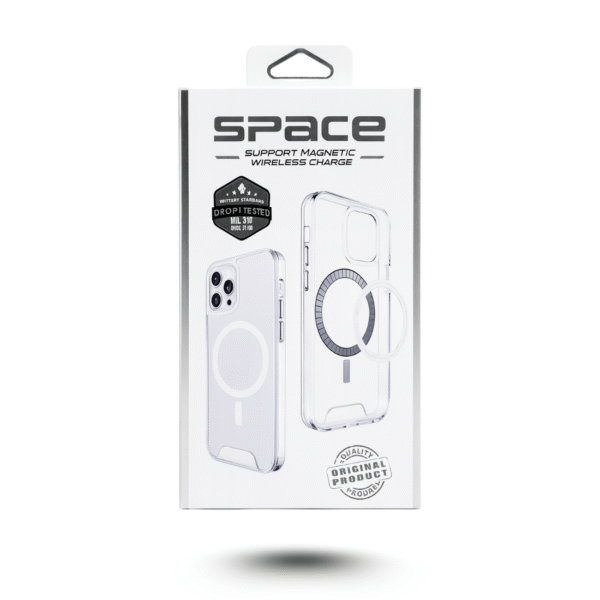 Space Clear Magsafe Case MK Mobile