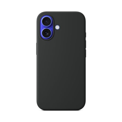 Silicone Case For iPhone 16 Black