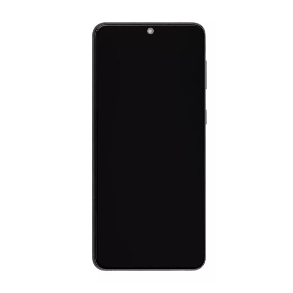 Samsung Galaxy S21 Plus 5G OLED Assembly +Frame +Fingerprint – Black (Original Size OF+)