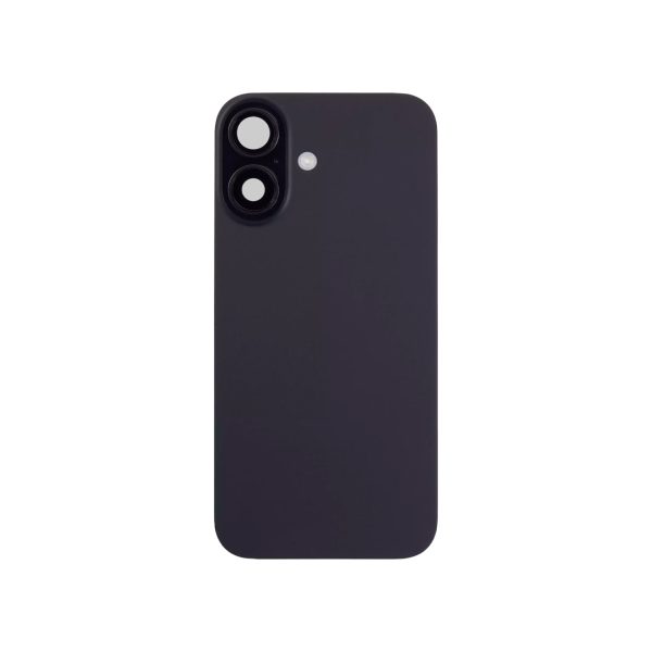 iPhone 16 Plus Back Glass +Steel Plate +Pre Installed MagSafe Magnet +NFC And Flashlight Flex (Black)