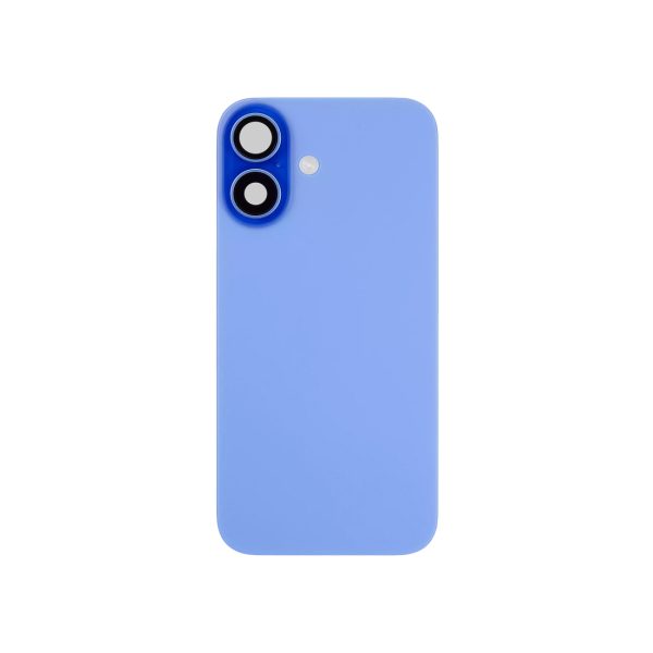iPhone 16 Plus Back Glass +Steel Plate +Pre Installed MagSafe Magnet +NFC And Flashlight Flex (Ultramarine)