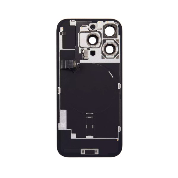 iPhone 16 Pro Back Glass +Steel Plate +Pre Installed MagSafe Magnet +NFC And Flashlight Flex Desert Titanium