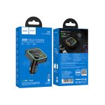 Hoco E85 Wireless FM Transmitter Car Charger PD38W+QC3 pack