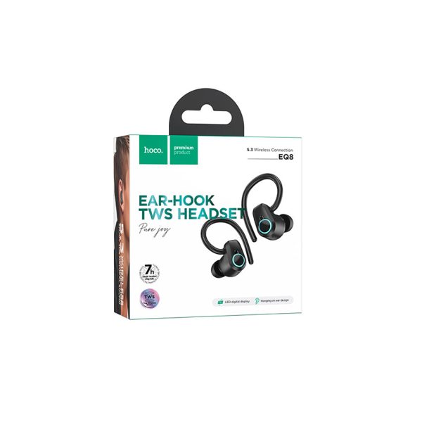 HOCO EQ8 TWS headset Pure joy Black