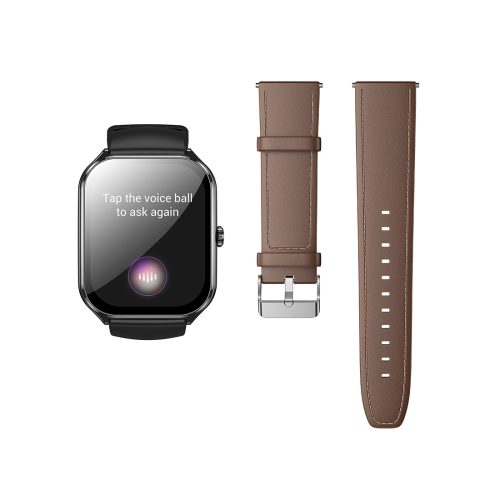Hoco Y28 Super AMOLED SmartWatch With Call Function Black