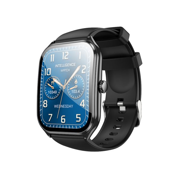 Hoco Y28 Super AMOLED SmartWatch With Call Function Black
