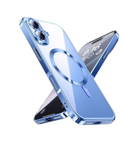 16 plus magnetic case blue