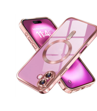 16 plus magnetic case pink