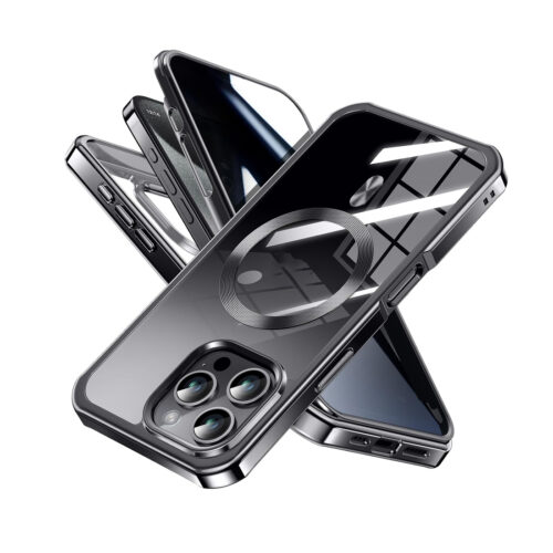 16 pro max magnetic case black