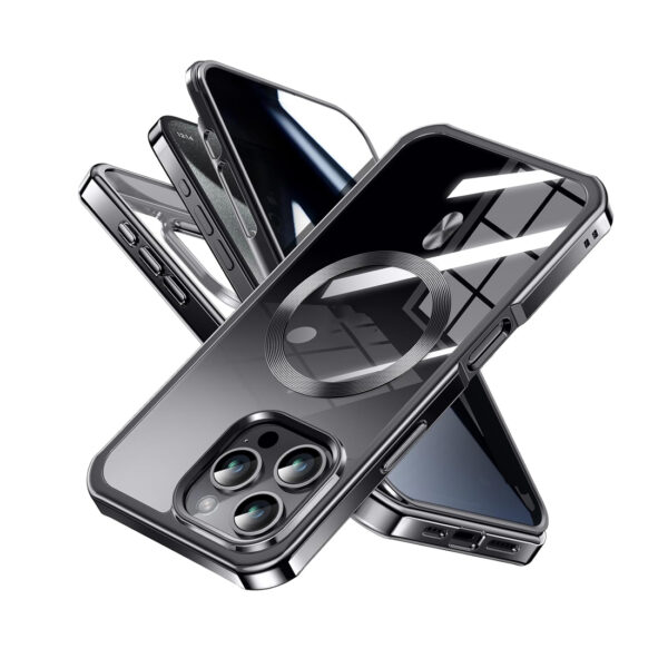 16 pro max magnetic case black