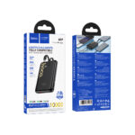 Hoco Q37 PD20W With Type C – Lightning Charger Black (10000mAh)