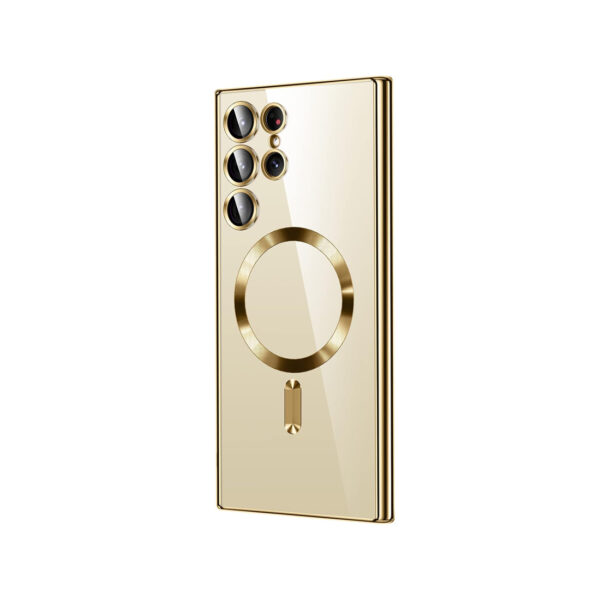 Magnetic cases for samsung s25 ultra gold