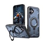Tough Armor MagSafe Rotating Case For iPhone 16 16Plus Navy Blue