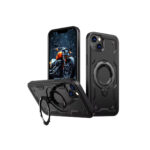 Tough Armor MagSafe Rotating Case For iPhone Black