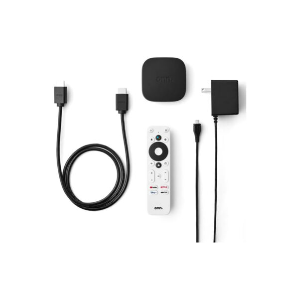 ONN. 4K Streaming Device with Dolby Audio & Fast Wi Fi, Google TV Voice Control