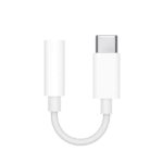 USB-C to 3.5mm Headphone Jack Adapter in packing with logo