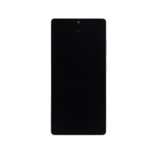 Samsung Galaxy S25 Ultra 5G OLED Assembly +Frame – Titanium WhiteSliver (OEM)