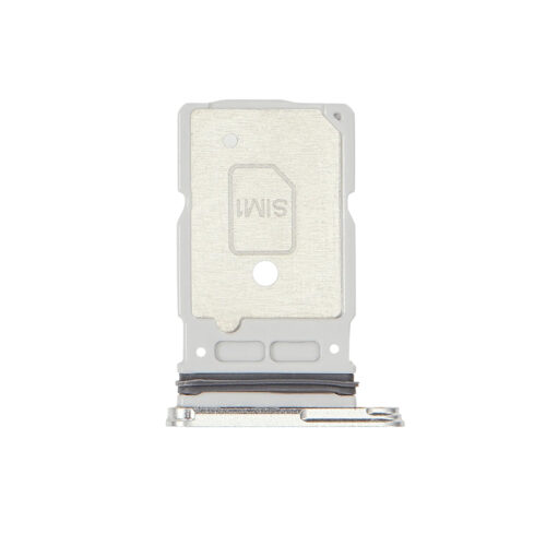 Samsung Galaxy S25 Ultra Dual Sim Tray – Titanium White Silver OEM New