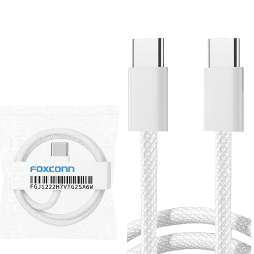 Foxconn USB-C To USB-C Cable – KNIT TEXTURE 240W No Packaging (2M)