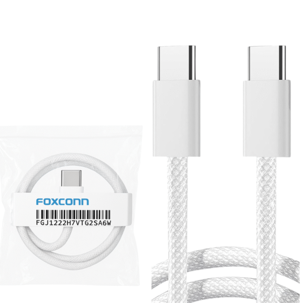 Foxconn USB-C To USB-C Cable – KNIT TEXTURE 240W No Packaging (2M)