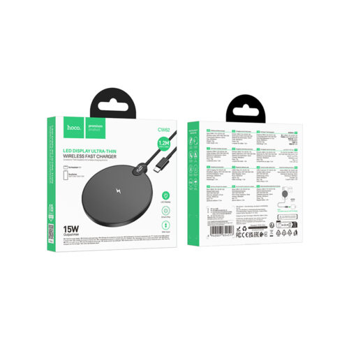 HOCO CW62 Peak Desktop Wireless Fast Charger