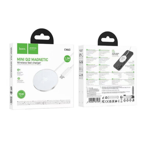 HOCO CW63 Fast Qi2 Magnetic Wireless Fast Charger