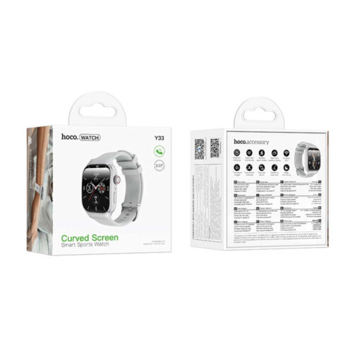 Hoco Y33 Smart sports watch call version– Gray