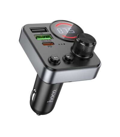 Hoco E86 Alegria PD30W QC3.0 with wireless FM transmitter3