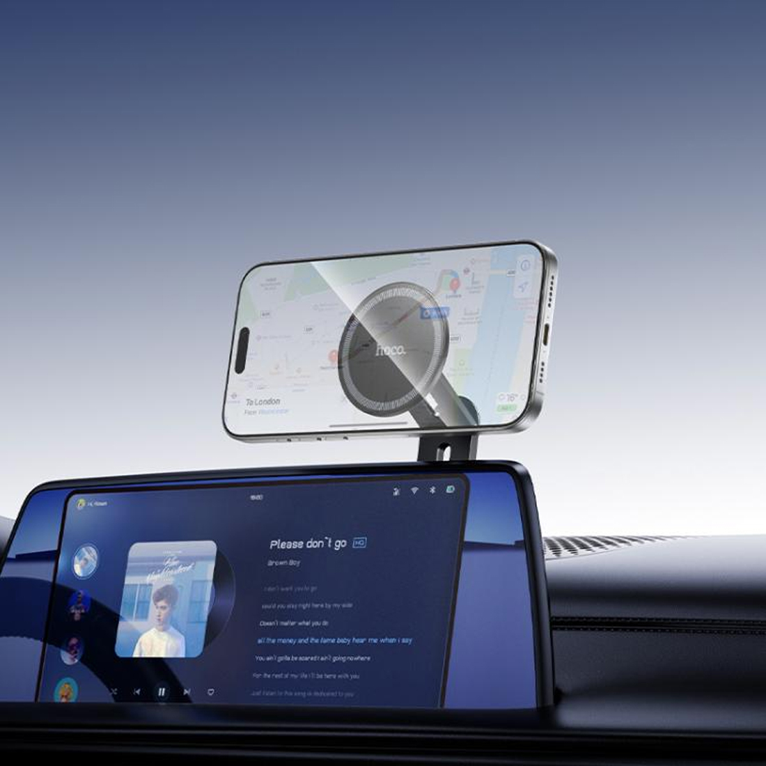 Hoco H93 Strong Magnetic Ring Holder (Tesla PC) Hoco H93 Strong Magnetic Ring Holder (Tesla PC)