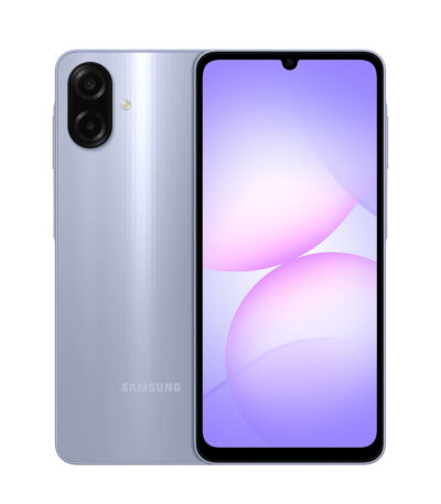 samsung galaxy a07 phone purple