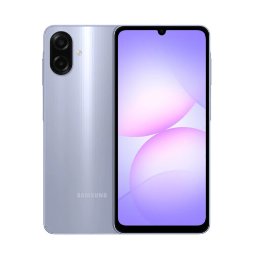 samsung galaxy a07 phone purple