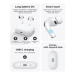 hoco ew97 true wireless anc noise reduction earphones 4