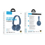 hoco w66 wireless bluetooth headphones blue 1