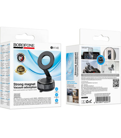 borofone bh140 phone holder magnet suction vacuum 2