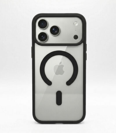 evo crystal case iph 17 black