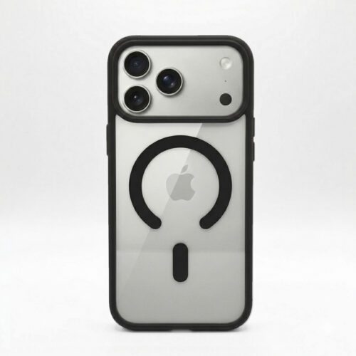 evo crystal case iph 17 black