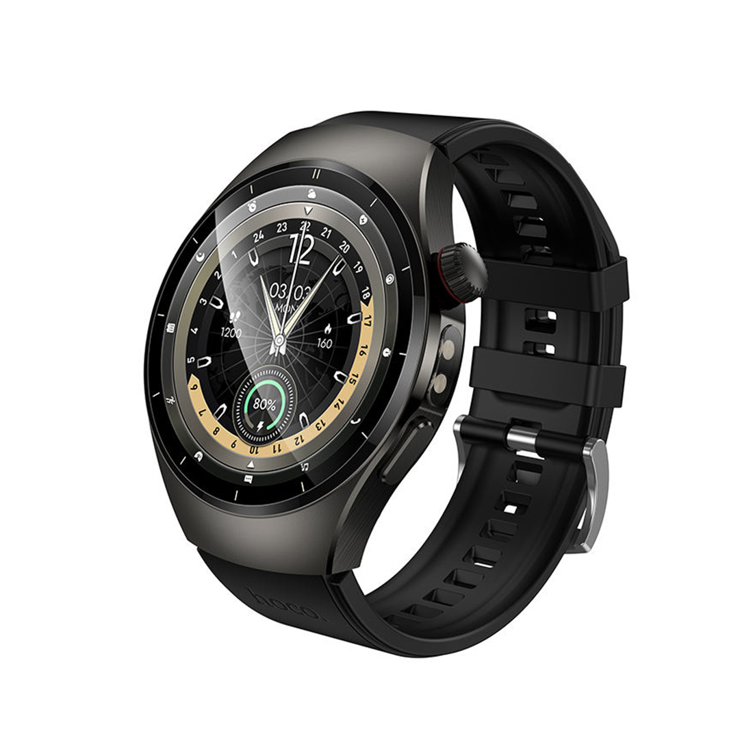 hoco y40 smart watch black 1 hoco y40 smart watch black 1