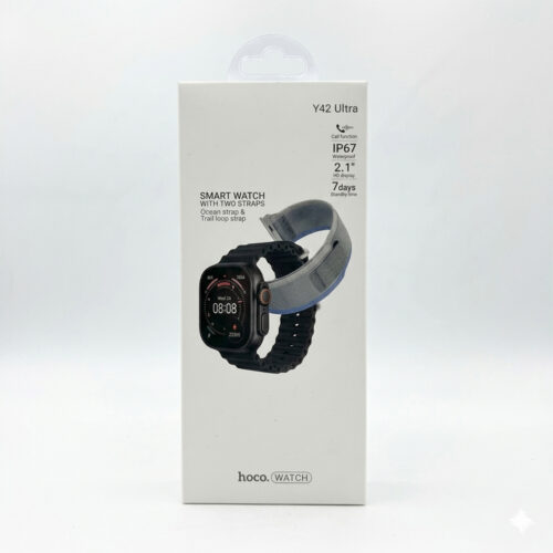hoco y42utra smart watch grey 4