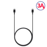 samsung typec to typec pd cable 3a black 3