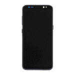 Samsung Galaxy S8 OLED Assembly +Frame - Black (OEM)