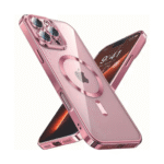 Premium Clear TPU Magsafe Design Case For iPhone 14 Pro Max - Pink