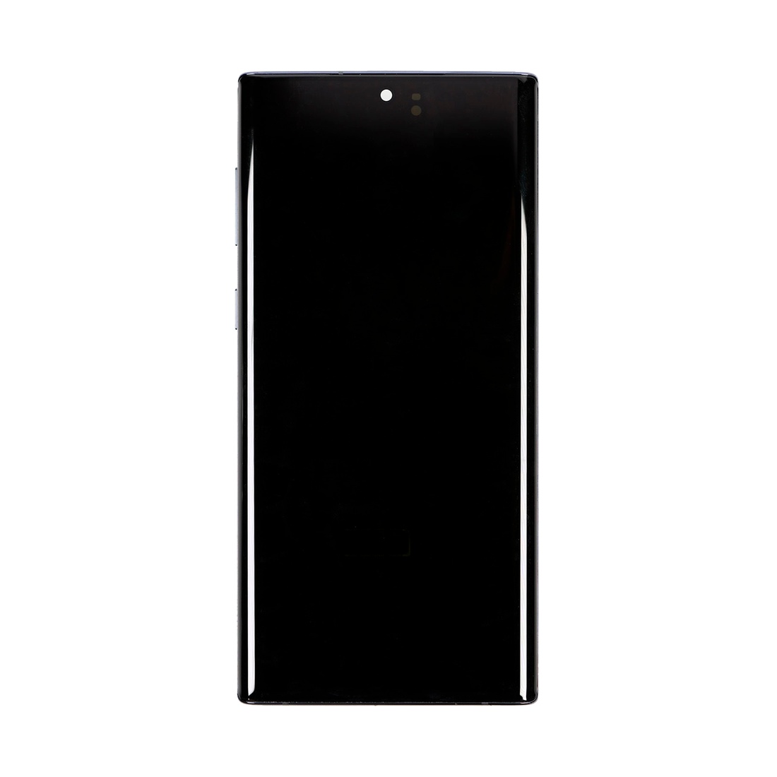 note10-front Samsung Galaxy Note 10 5G OLED Assembly +Frame +Fingerprint - Mystic Black (120HZ) (ORIGINAL SIZE | NO+ PRO) - Image 1