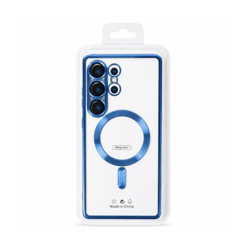 premium clear tpu magsafedesign case samsungs blue packaging