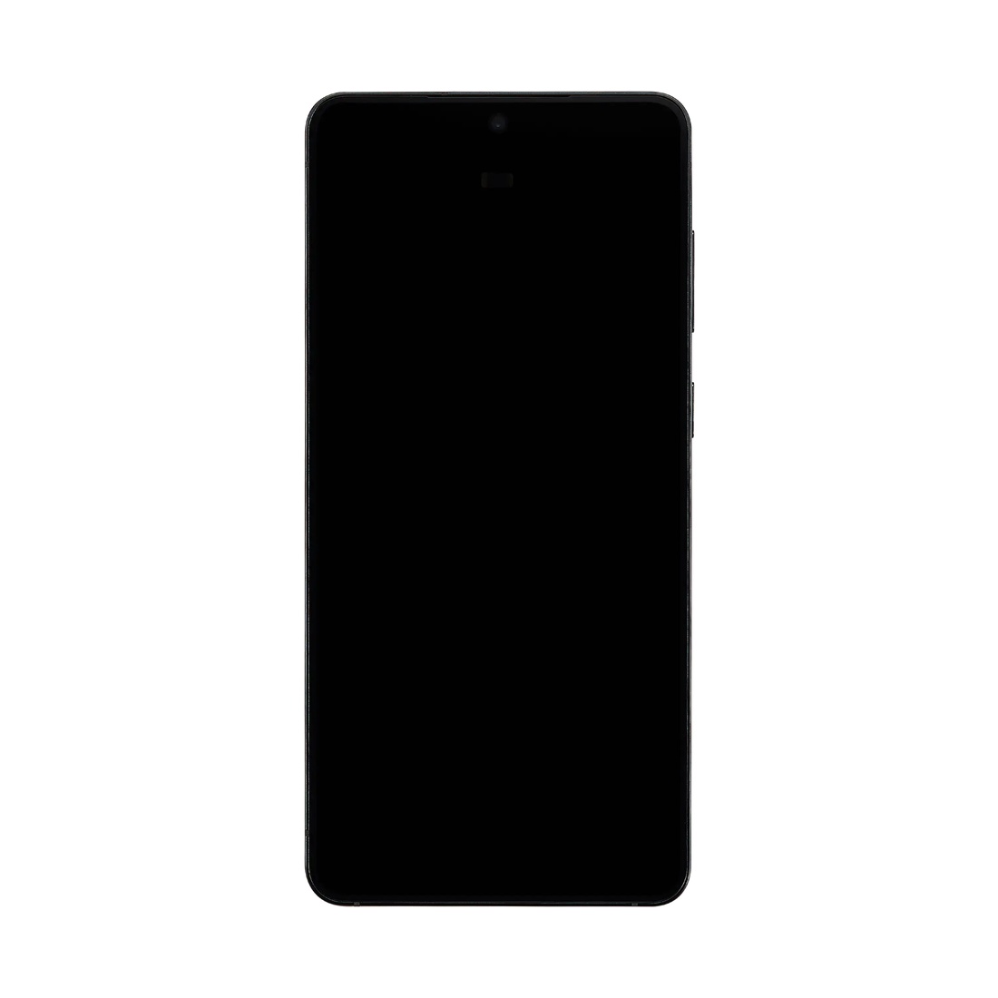 s25edge-jet-front Samsung Galaxy S25 Edge 5G (S937 / 2025) OLED Assembly +Frame - Titanium Jet Black (OEM) - Image 1